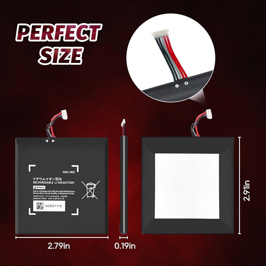 Amazon.com: UCEC HAC-003 Battery Replacement Compatible with